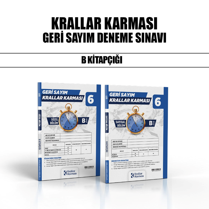 GERİ SAYIM KRALLAR 08.SINIF DENEME SY/SZ 6-B - 25
